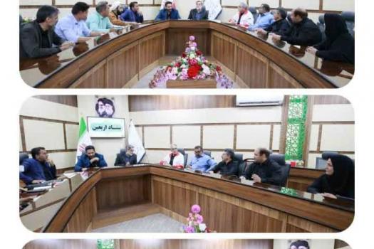 اولین جلسه ستاد اربعین حسینی در شهرستان بافق