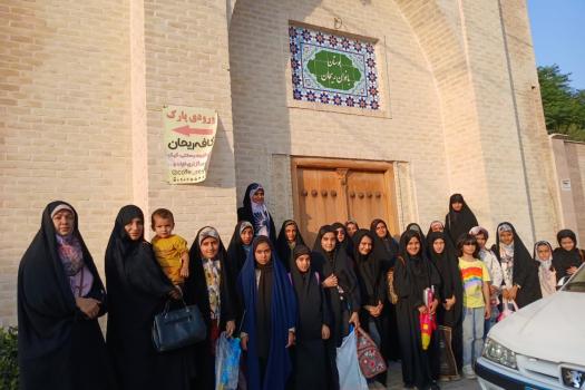 برگزاری اردوی فرهنگی تربیتی گروه جهادی دختران حضرت خدیجه سلام الله علیها