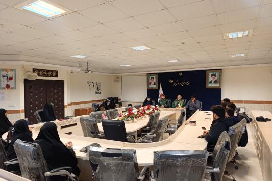 جلسه ارکان شبکه خادمین شهدا گیلان