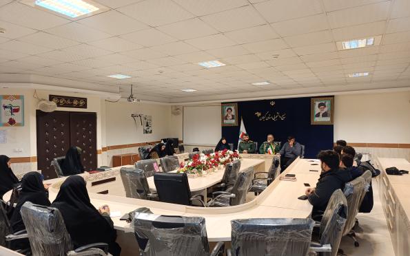 جلسه ارکان شبکه خادمین شهدا گیلان