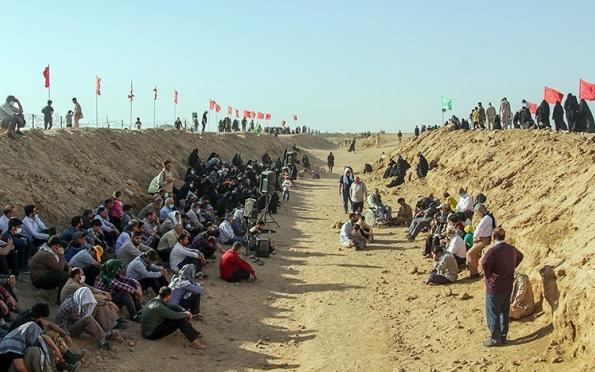  بیش از ۲ هزار دانشجوی یزدی از سرزمین نور بازدید کردند/ استقبال همه ساله زائران راهیان نور از ویژه برنامه تحویل سال جدید در شلمچه