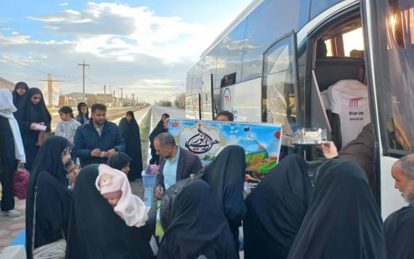  عزیمت ۴۴ نفر از جرقویه به مناطق عملیاتی جنوب کشور